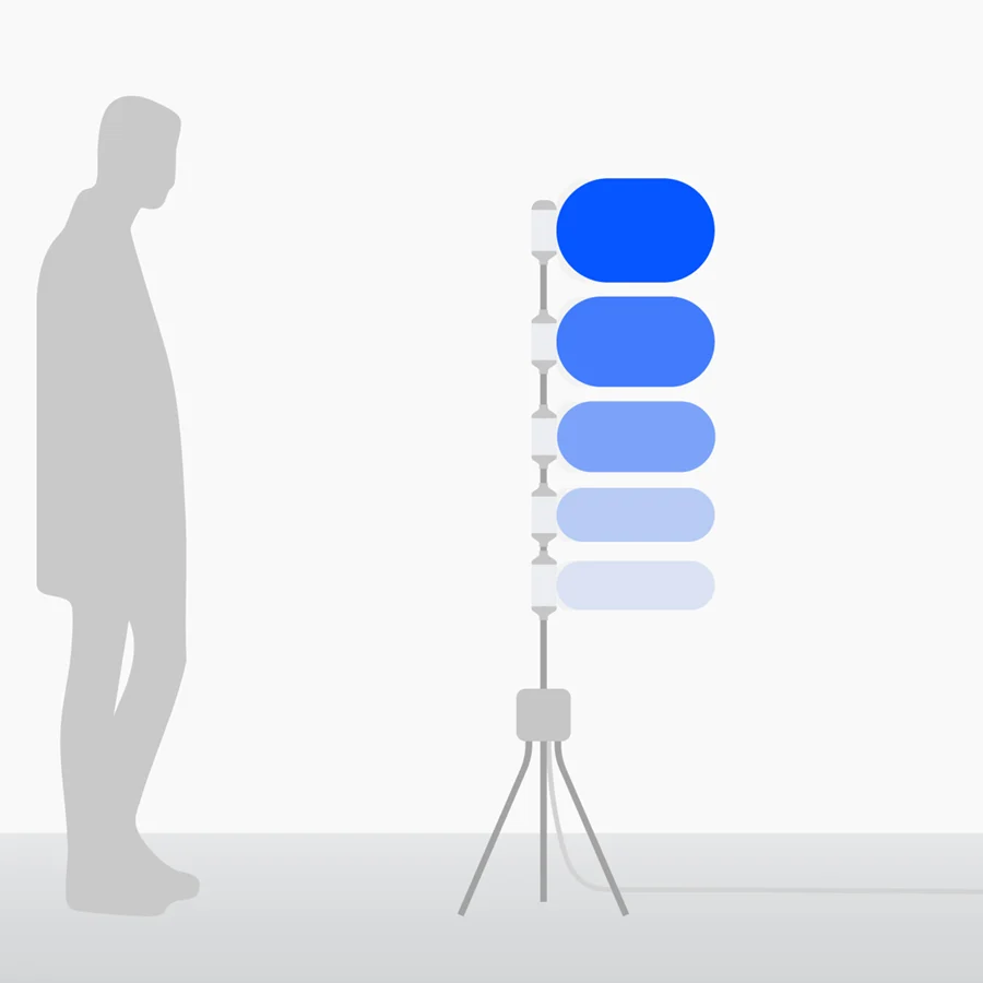 sketch of a kinetic sculpture